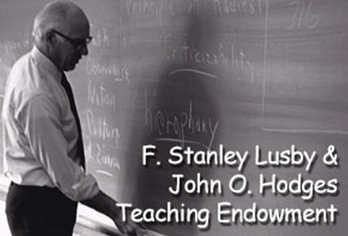 F. Stanley Lusby & John O. Hodges Teaching Endowment