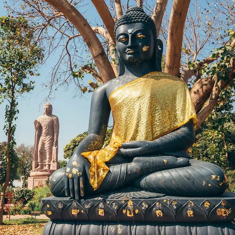 A statue of buddha